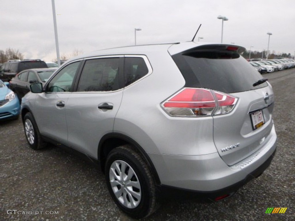 2016 Rogue S AWD - Brilliant Silver / Charcoal photo #9