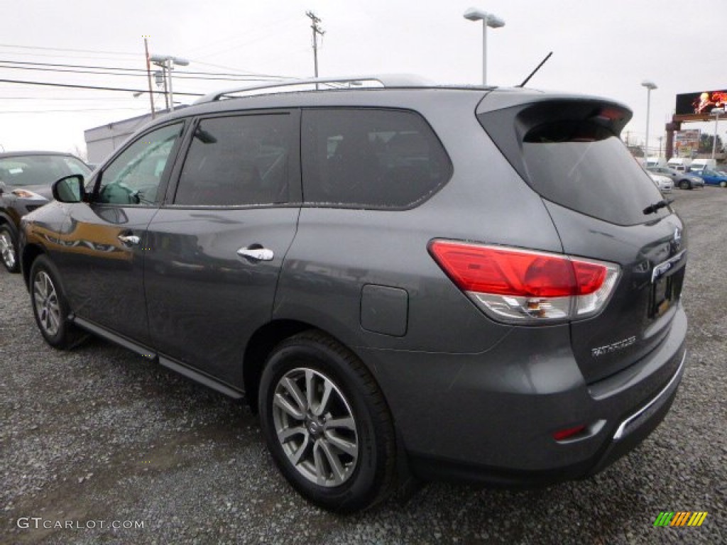 2016 Pathfinder S 4x4 - Gun Metallic / Charcoal photo #9