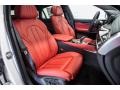 Coral Red/Black Front Seat Photo for 2016 BMW X6 #109545367