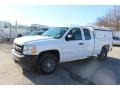 2008 Summit White Chevrolet Silverado 1500 Work Truck Extended Cab  photo #11