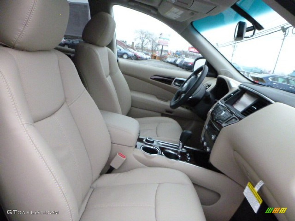 Almond Interior 2016 Nissan Pathfinder Platinum 4x4 Photo #109546042