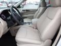 2016 Nissan Pathfinder Almond Interior Front Seat Photo