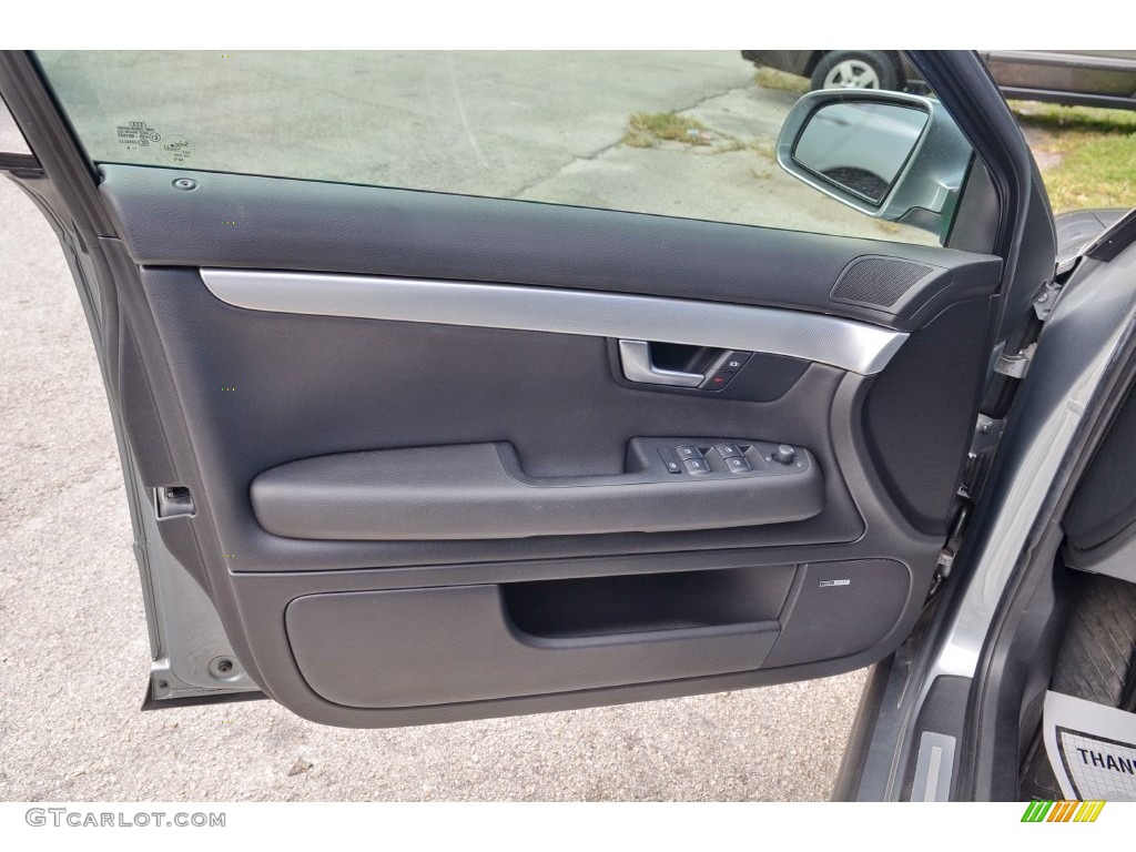 2007 A4 2.0T quattro Sedan - Quartz Gray Metallic / Ebony photo #29