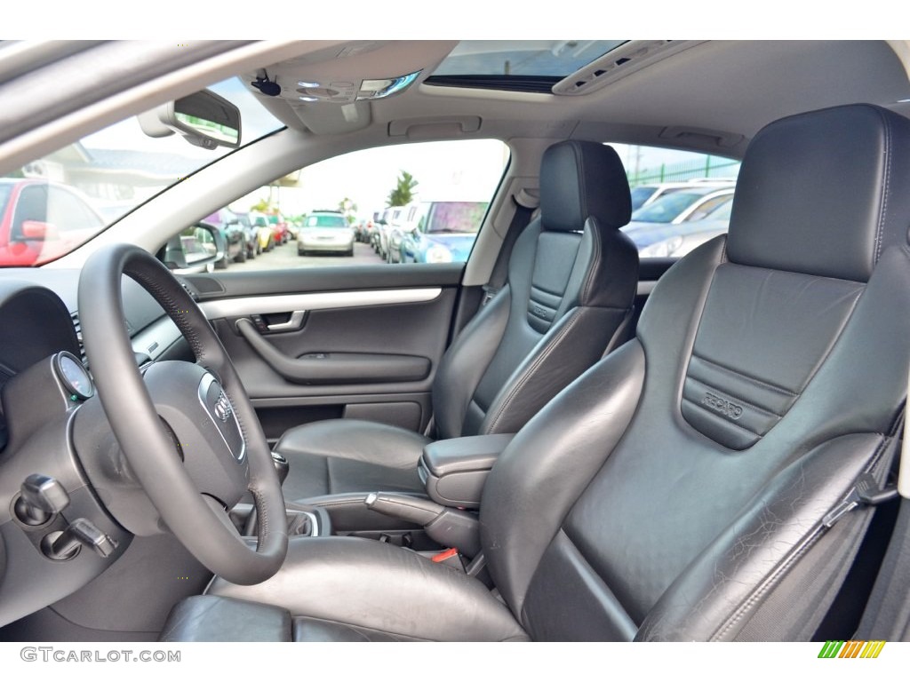2007 A4 2.0T quattro Sedan - Quartz Gray Metallic / Ebony photo #30