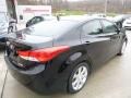 2012 Black Noir Pearl Hyundai Elantra Limited  photo #7