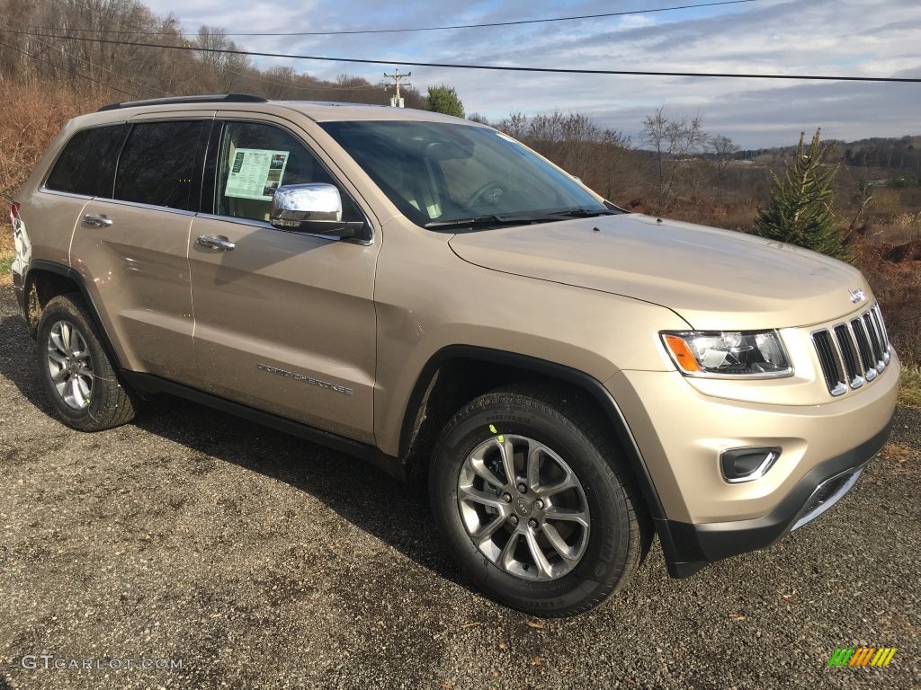 2015 Grand Cherokee Limited 4x4 - Cashmere Pearl / Black/Light Frost Beige photo #2
