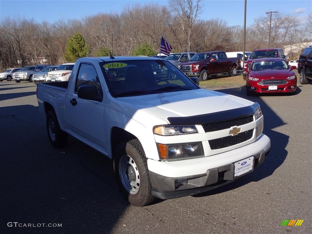 Summit White Chevrolet Colorado