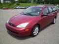 2002 Sangria Red Metallic Ford Focus SE Wagon  photo #1