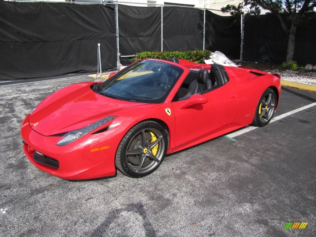 Rosso Corsa (Red) 2012 Ferrari 458 Spider Exterior Photo #109552857