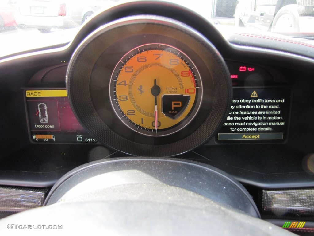 2012 Ferrari 458 Spider Gauges Photo #109553093