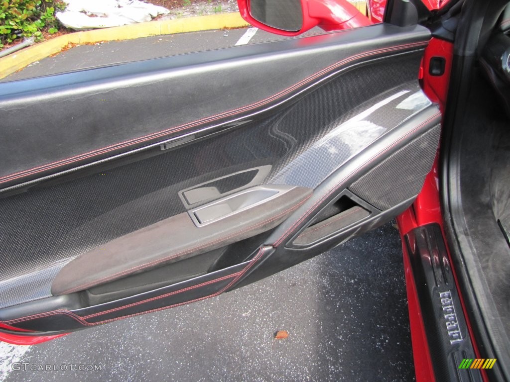 2012 Ferrari 458 Spider Charcoal Door Panel Photo #109553113