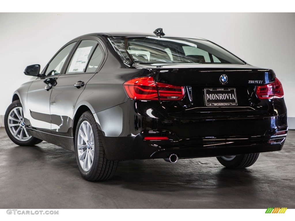 2016 3 Series 320i Sedan - Jet Black / Black photo #3