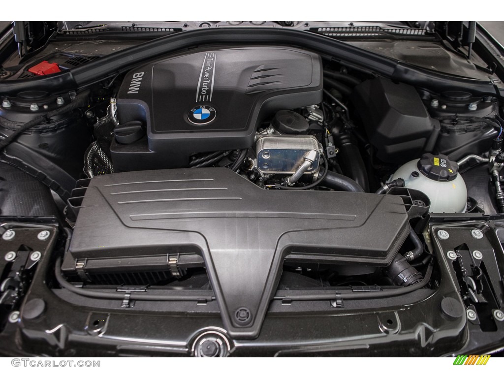 2016 3 Series 320i Sedan - Jet Black / Black photo #9