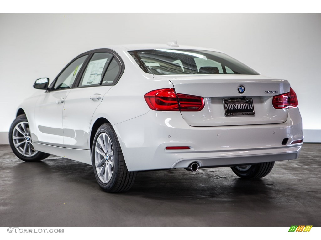 2016 3 Series 320i Sedan - Alpine White / Black photo #3