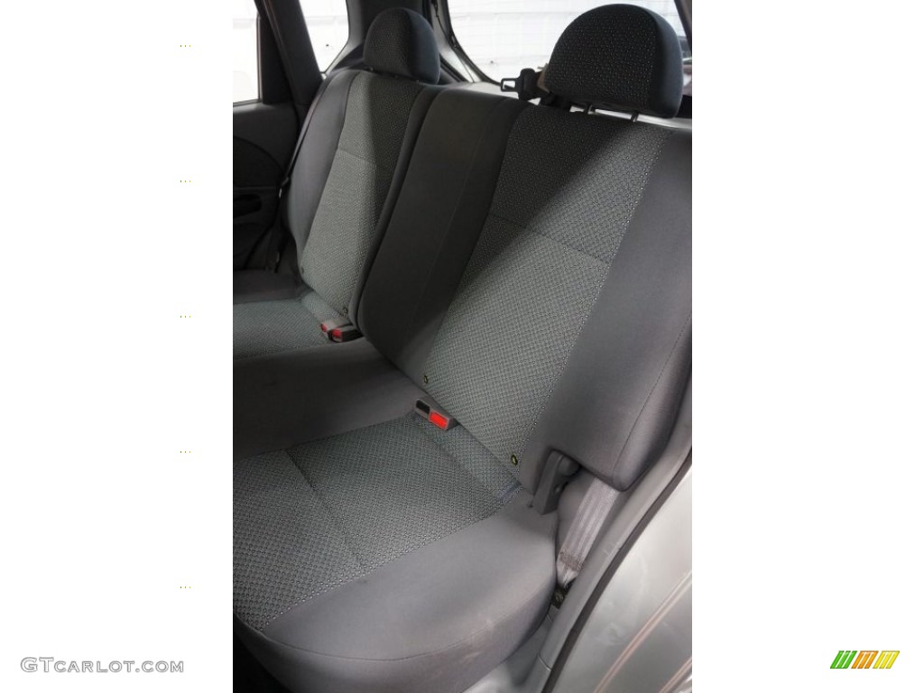 2005 Aveo LT Hatchback - Galaxy Silver Metallic / Gray photo #22