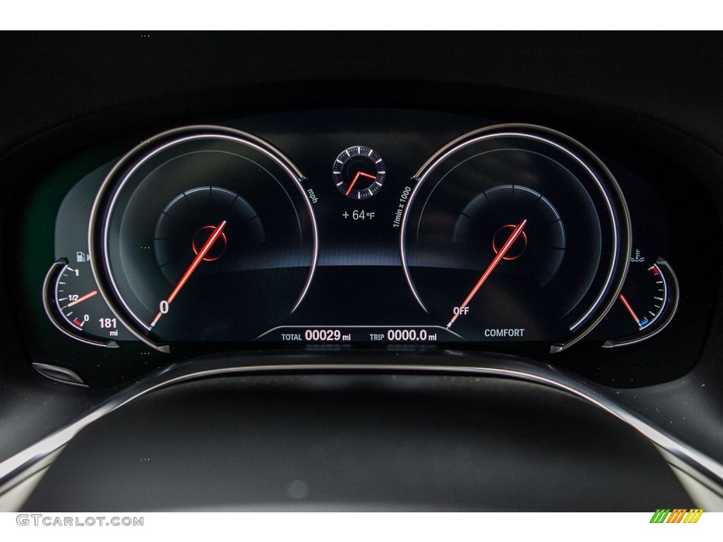 2016 BMW 7 Series 740i Sedan Gauges Photos