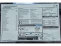 2016 BMW 7 Series 740i Sedan Window Sticker