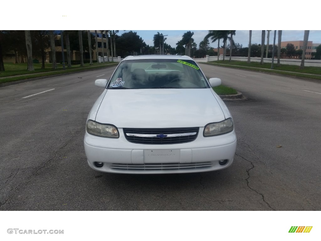 2001 Malibu LS Sedan - Bright White / Neutral photo #8