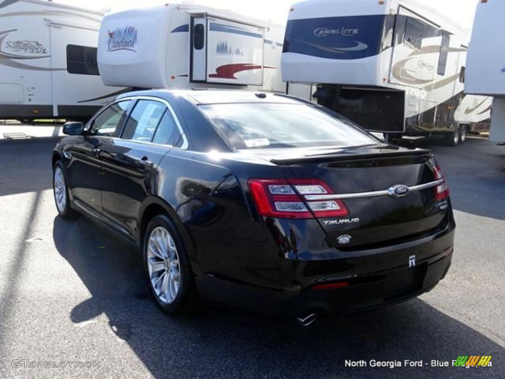 2015 Taurus Limited AWD - Tuxedo Black Metallic / Charcoal Black photo #3