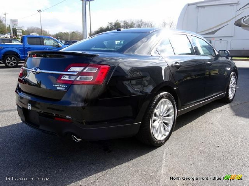 2015 Taurus Limited AWD - Tuxedo Black Metallic / Charcoal Black photo #5