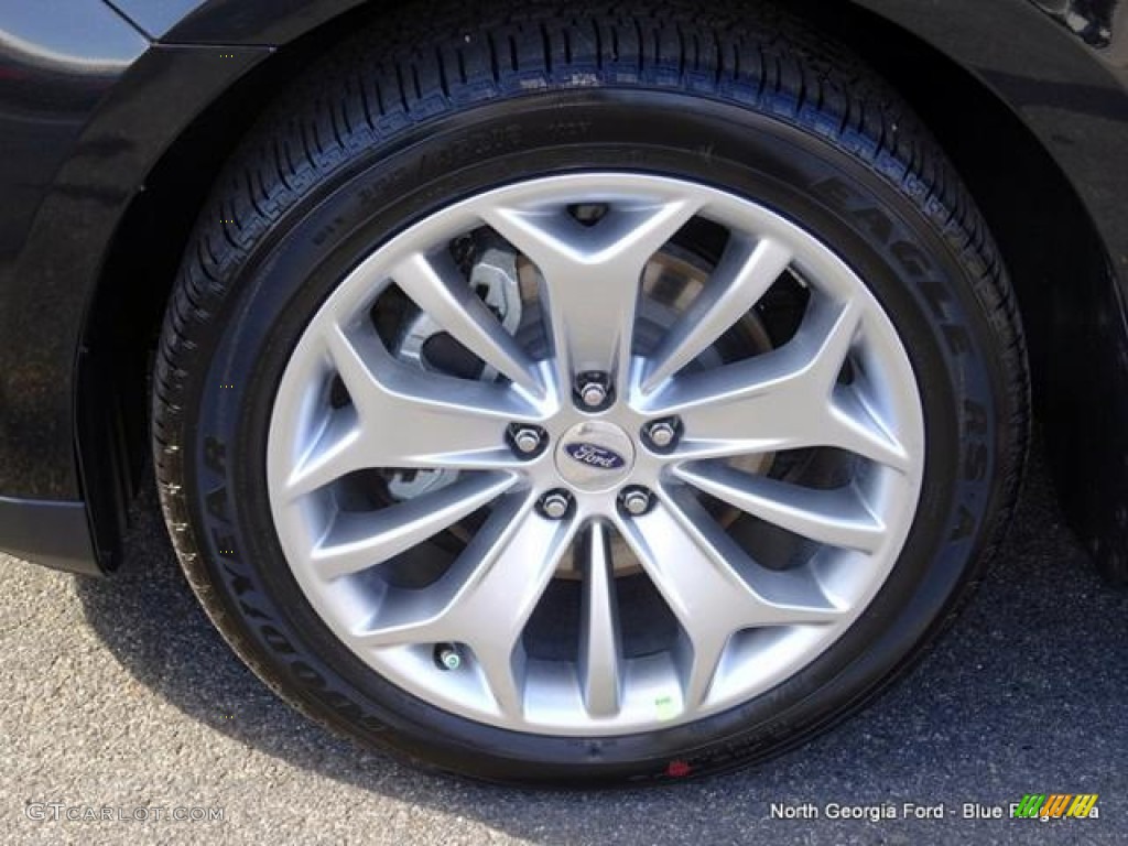 2015 Taurus Limited AWD - Tuxedo Black Metallic / Charcoal Black photo #9