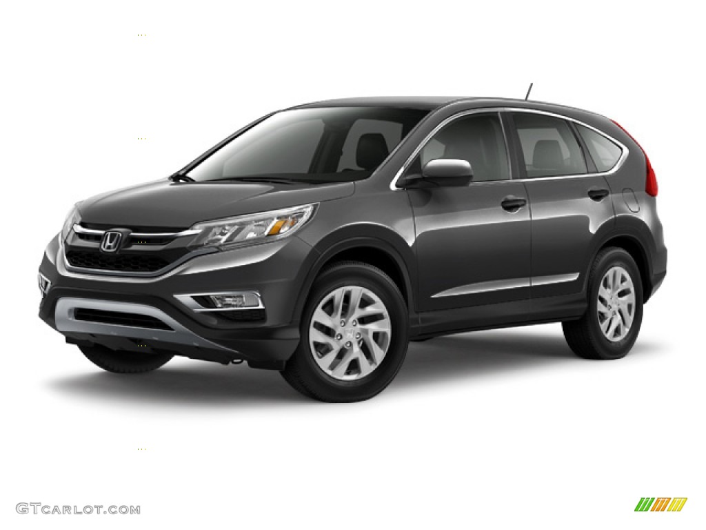 2016 CR-V EX - Modern Steel Metallic / Gray photo #19