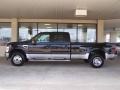 2008 Black Ford F350 Super Duty Lariat Crew Cab 4x4 Dually  photo #2