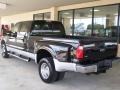 2008 Black Ford F350 Super Duty Lariat Crew Cab 4x4 Dually  photo #3