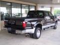 2008 Black Ford F350 Super Duty Lariat Crew Cab 4x4 Dually  photo #4