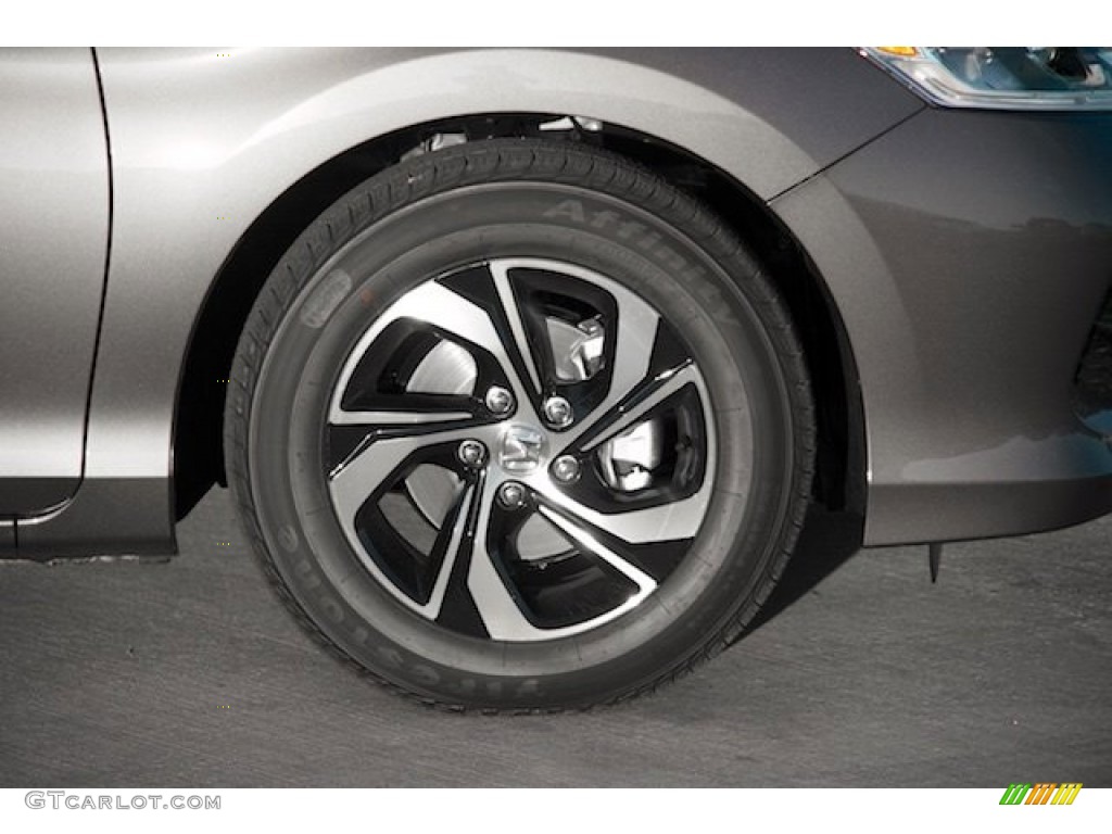 2016 Accord LX Sedan - Modern Steel Metallic / Gray photo #5