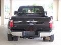 2008 Black Ford F350 Super Duty Lariat Crew Cab 4x4 Dually  photo #8