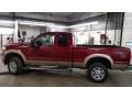 2014 Ruby Red Metallic Ford F250 Super Duty Lariat SuperCab 4x4  photo #2
