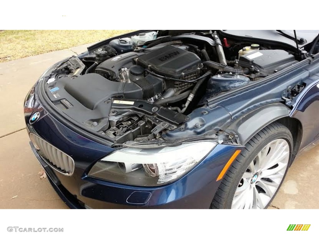 2009 Z4 sDrive35i Roadster - Deep Sea Blue Metallic / Beige Kansas Leather photo #2