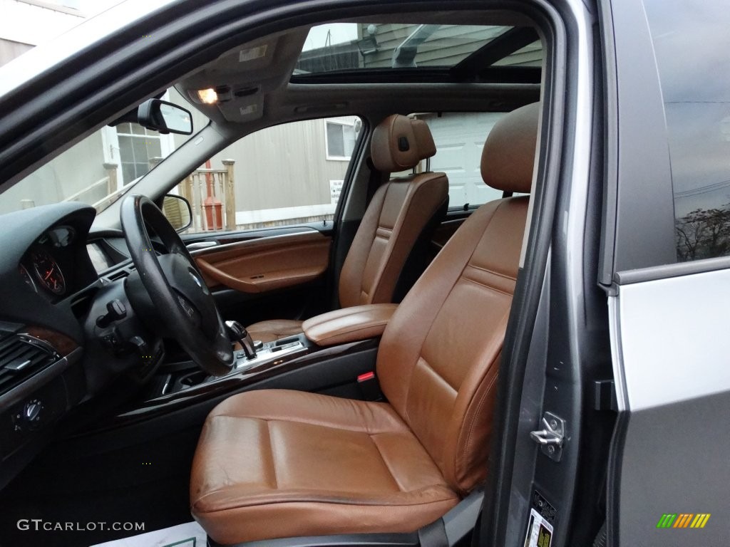 2010 X5 xDrive30i - Mineral Green Metallic / Saddle Brown photo #10