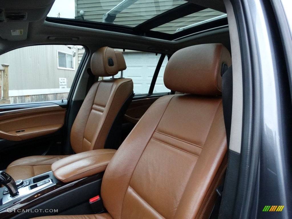 2010 X5 xDrive30i - Mineral Green Metallic / Saddle Brown photo #11