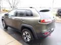 2015 ECO Green Pearl Jeep Cherokee Trailhawk 4x4  photo #10