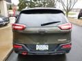 2015 ECO Green Pearl Jeep Cherokee Trailhawk 4x4  photo #11