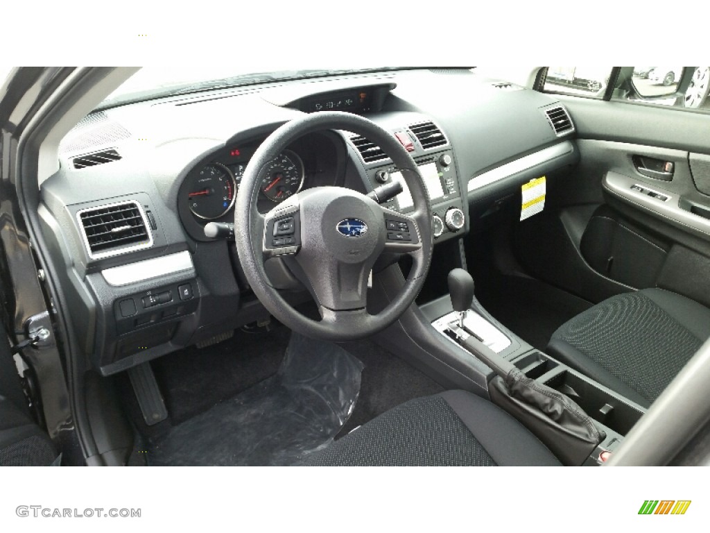 Black Interior 2016 Subaru Impreza 2.0i 4-door Photo #109561968
