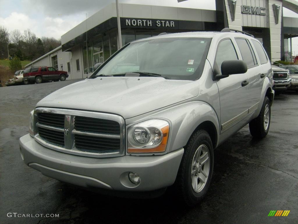 Brilliant Silver Metallic Dodge Durango