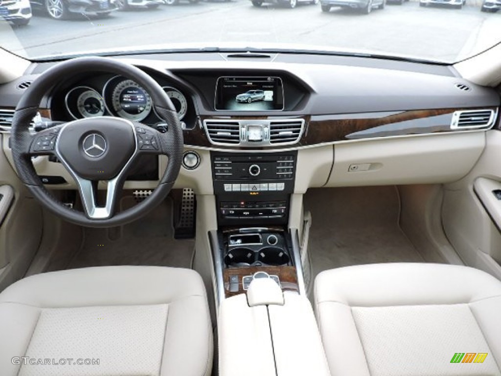 2016 E 350 4Matic Wagon - Polar White / Silk Beige/Espresso Brown photo #9