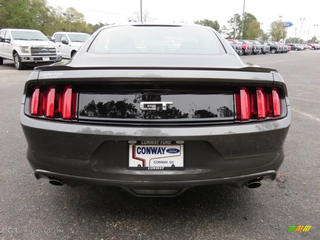 2016 Mustang GT Coupe - Magnetic Metallic / Ebony photo #4