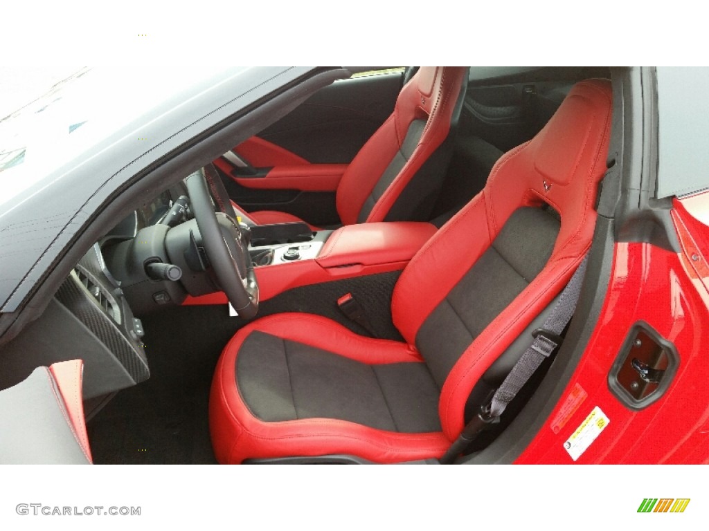 2016 Chevrolet Corvette Stingray Coupe Front Seat Photo #109568298
