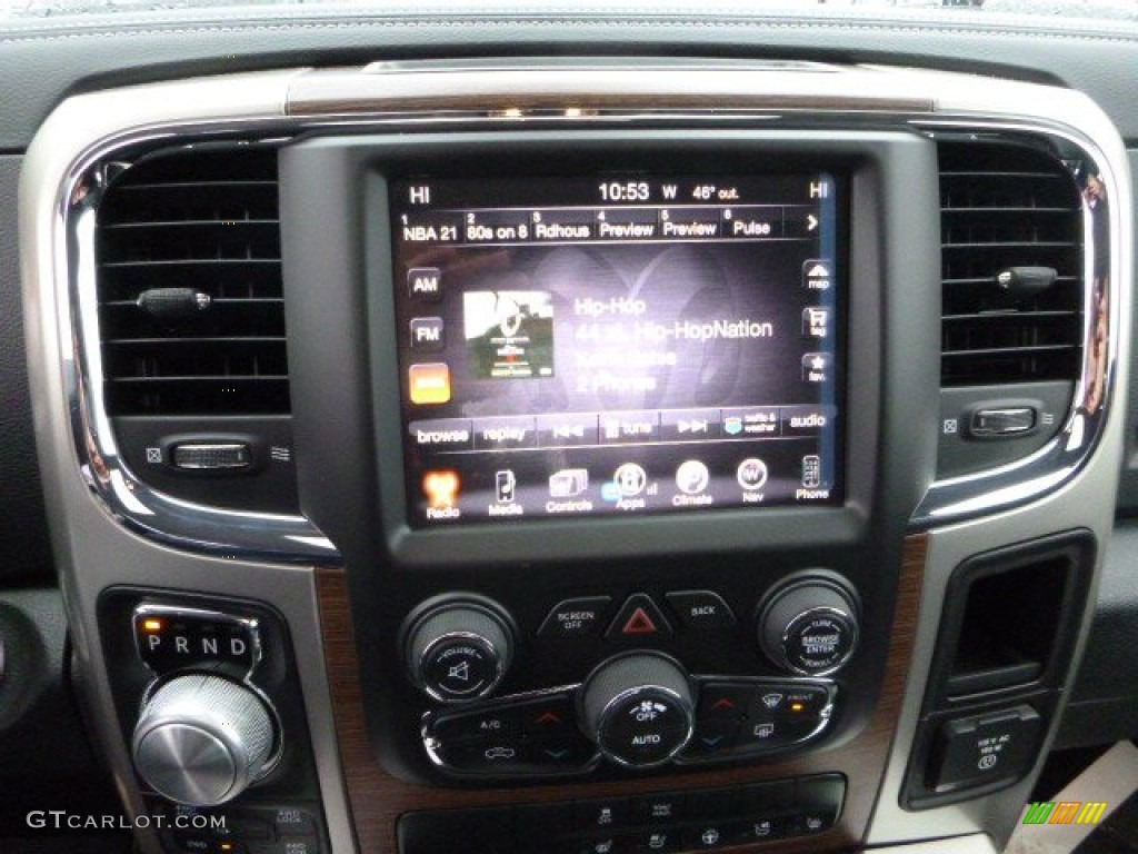 2016 Ram 1500 Laramie Crew Cab 4x4 Controls Photo #109568310