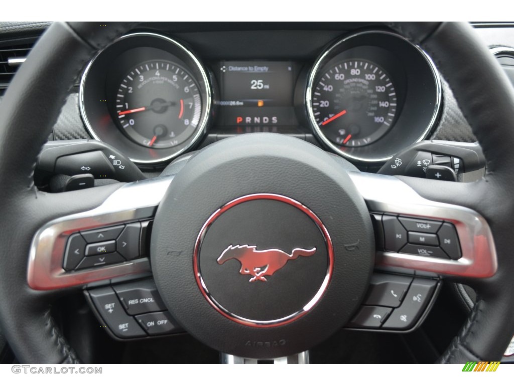 2016 Mustang V6 Coupe - Ruby Red Metallic / Ebony photo #14