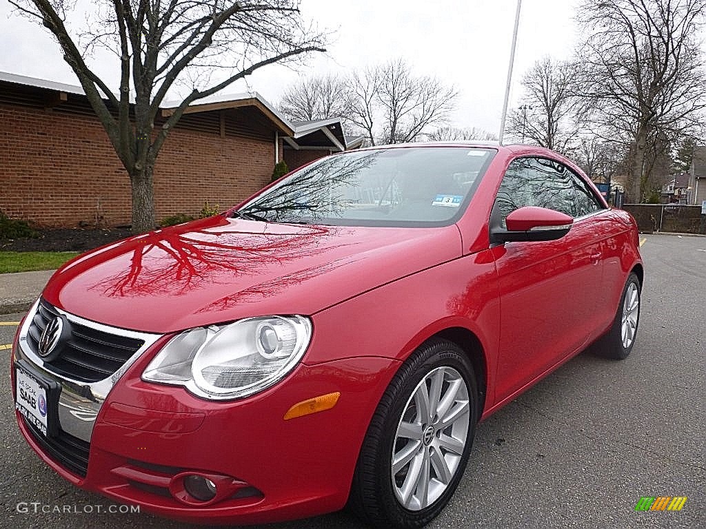 2010 Eos Komfort - Salsa Red / Cornsilk Beige photo #1