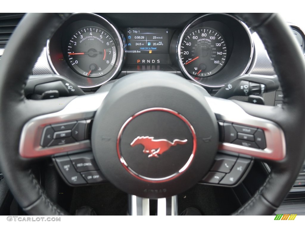 2016 Mustang EcoBoost Coupe - Magnetic Metallic / Ebony photo #16