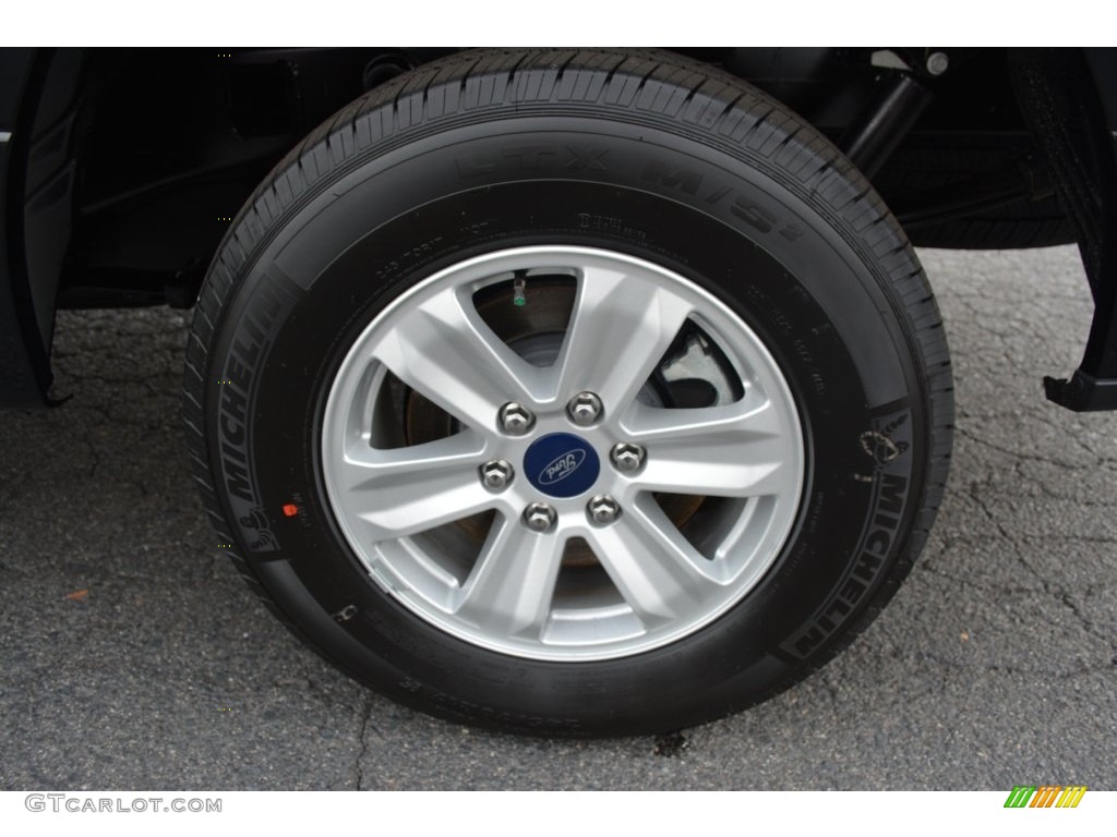 2016 F150 XL SuperCab - Shadow Black / Medium Earth Gray photo #7
