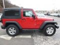 Flame Red - Wrangler Sport 4x4 Photo No. 7