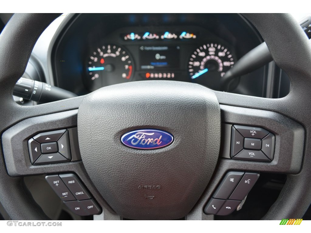 2016 F150 XL SuperCab - Shadow Black / Medium Earth Gray photo #14