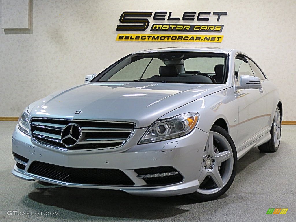 2011 CL 550 4MATIC - Iridium Silver Metallic / Black photo #1
